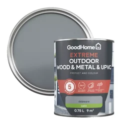 GoodHome Extreme Outdoor Delaware Satinwood Multi-surface Paint, 750ml