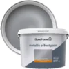 GoodHome Feature Wall Beverly Hills Metallic Effect Emulsion Paint, 2L -Rust-Oleum Shop goodhome feature wall beverly hills metallic effect emulsion paint 2l3663602402510 37c