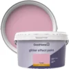 GoodHome Feature Walls Hyogo Glitter Effect Emulsion Paint, 2L -Rust-Oleum Shop goodhome feature walls hyogo glitter effect emulsion paint 2l5059340273372 37c