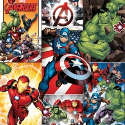 GoodHome Heimia Multicolour Avengers Smooth Wallpaper -Rust-Oleum Shop goodhome heimia multicolour avengers smooth wallpaper5011583357868 39c bq