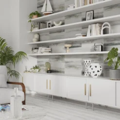 GoodHome Kaeni Grey Striped Textured Wallpaper -Rust-Oleum Shop goodhome kaeni grey striped textured wallpaper5059340409535 02i