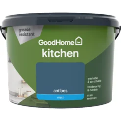 GoodHome Kitchen Antibes Matt Emulsion Paint, 2.5L -Rust-Oleum Shop goodhome kitchen antibes matt emulsion paint 2 5l3663602403227 02c