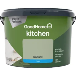 GoodHome Kitchen Limerick Matt Emulsion Paint, 2.5L 10 GoodHome Kitchen Limerick Matt Emulsion Paint, 2.5L -Rust-Oleum Shop goodhome kitchen limerick matt emulsion paint 2 5l3663602403661 02c