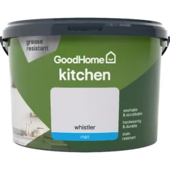 GoodHome Kitchen Whistler Matt Emulsion Paint, 2.5L -Rust-Oleum Shop goodhome kitchen whistler matt emulsion paint 2 5l3663602404569 02c