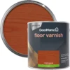 GoodHome Mahogany Satin Floor Wood Varnish, 2.5L -Rust-Oleum Shop goodhome mahogany satin floor wood varnish 2 5l5059340487007 21c