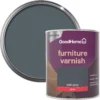 GoodHome Mid Grey Gloss Multi-surface Furniture Wood Varnish, 750ml -Rust-Oleum Shop goodhome mid grey gloss multi surface furniture wood varnish 750ml5059340486925 21c