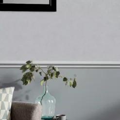 GoodHome Moivre Light Grey Concrete Effect Textured Wallpaper -Rust-Oleum Shop goodhome moivre light grey concrete effect textured wallpaper3663602559009 01i bq
