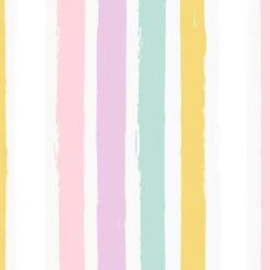 GoodHome Multi Striped Design Smooth Wallpaper -Rust-Oleum Shop goodhome multi striped design smooth wallpaper5059340446530 37c