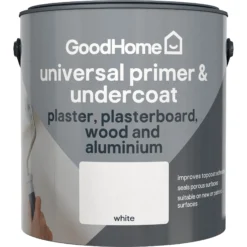 GoodHome Multi-Surface White Multi-surface Primer & Undercoat, 2.5L -Rust-Oleum Shop goodhome multi surface white multi surface primer undercoat 2 5l5036581057145 02c
