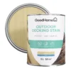 GoodHome Natural Matt Quick Dry Decking Wood Stain, 5L