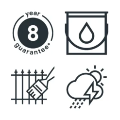 GoodHome Outdoor Black Satinwood Exterior Metal Paint, 750ml Tin -Rust-Oleum Shop goodhome outdoor black satinwood exterior metal paint 750ml tin5059340296050 03t