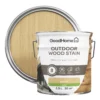 GoodHome Outdoor Light Oak Satin Quick Dry Wood Stain, 2.5L -Rust-Oleum Shop goodhome outdoor light oak satin quick dry wood stain 2 5l5059340297453 21c