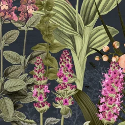 GoodHome Platin Lime & Navy Botanical Garden Textured Wallpaper -Rust-Oleum Shop goodhome platin lime navy botanical garden textured wallpaper5059340410043 37c