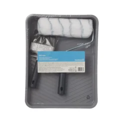 GoodHome Polyamide Long Pile Decorating Set, 4 Pieces -Rust-Oleum Shop goodhome polyamide long pile decorating set 4 pieces5059340016672 08c