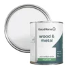 GoodHome Pure Brilliant White Eggshell Metal & Wood Paint, 750ml -Rust-Oleum Shop goodhome pure brilliant white eggshell metal wood paint 750ml5059340285191 21c
