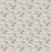 GoodHome Rubin Dark Grey Floral Textured Wallpaper