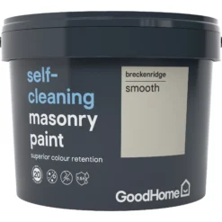 GoodHome Self-cleaning Breckenridge Smooth Matt Masonry Paint, 10L -Rust-Oleum Shop goodhome self cleaning breckenridge smooth matt masonry paint 10l3663602522102 01bq