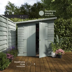 GoodHome Teak Matt Quick Dry Decking Wood Stain, 2.5L -Rust-Oleum Shop goodhome teak matt quick dry decking wood stain 2 5l5059340296777 19i EN 2022