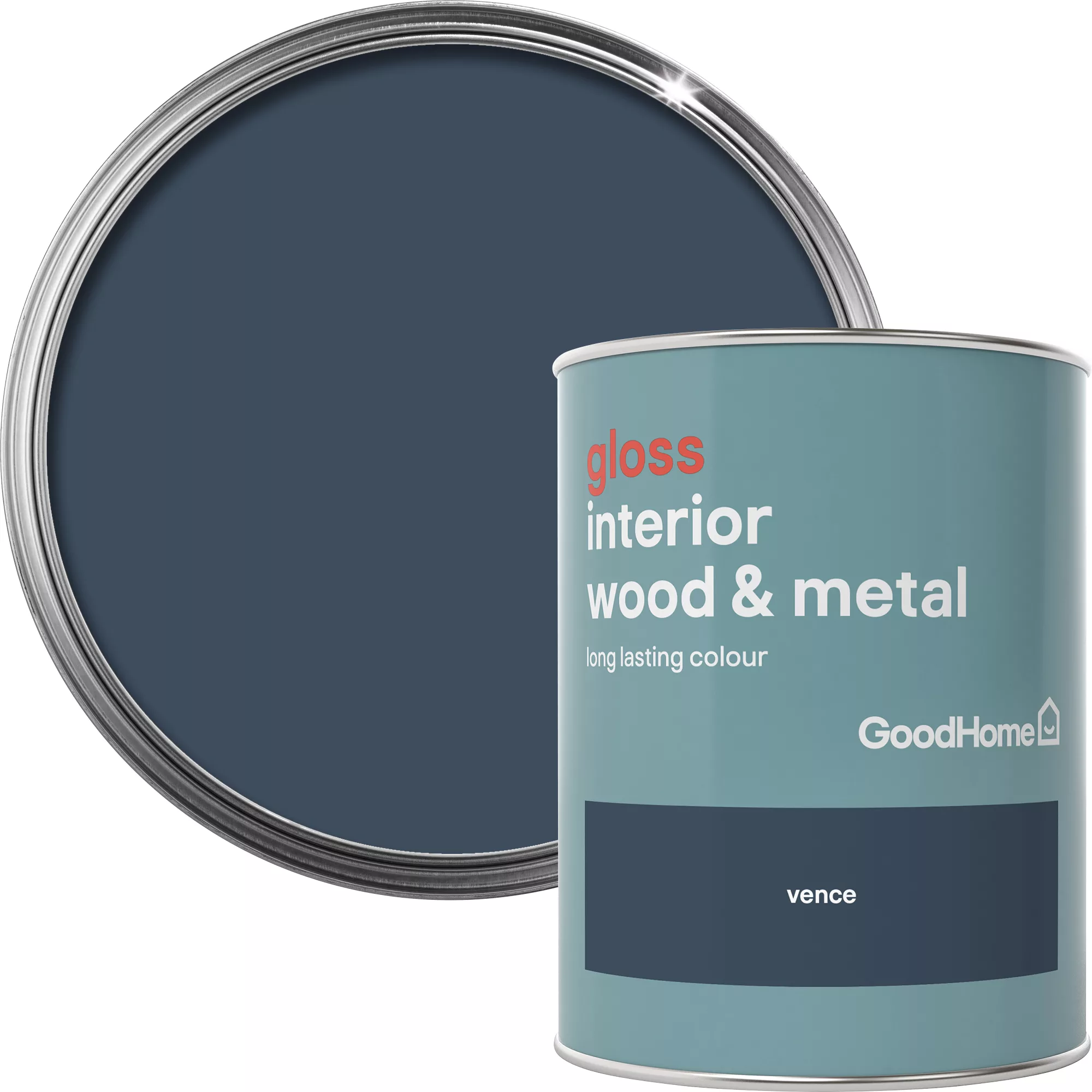 GoodHome Vence Gloss Metal & Wood Paint, 750ml 3 GoodHome Vence Gloss Metal & Wood Paint, 750ml
