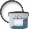 GoodHome Walls & Ceilings Brilliant White Vinyl Matt Emulsion Paint, 10L -Rust-Oleum Shop goodhome walls ceilings brilliant white vinyl matt emulsion paint 10l5059340232027 37c