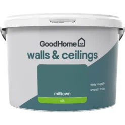 GoodHome Walls & Ceilings Milltown Silk Emulsion Paint, 2.5L -Rust-Oleum Shop goodhome walls ceilings milltown silk emulsion paint 2 5l3663602598701 02c