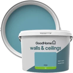 GoodHome Walls & Ceilings Nice Silk Emulsion Paint, 2.5L