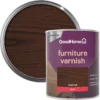 GoodHome Walnut Gloss Multi-surface Furniture Wood Varnish, 750ml -Rust-Oleum Shop goodhome walnut gloss multi surface furniture wood varnish 750ml5059340486895 21c