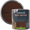 GoodHome Walnut Satin Floor Wood Varnish, 2.5L 1 GoodHome Walnut Satin Floor Wood Varnish, 2.5L -Rust-Oleum Shop goodhome walnut satin floor wood varnish 2 5l5059340486987 21c