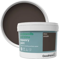 GoodHome Windowsills & Trims Tobasco Smooth Matt Masonry Paint, 2.5L -Rust-Oleum Shop goodhome windowsills trims tobasco smooth matt masonry paint 2 5l3663602520658 37c