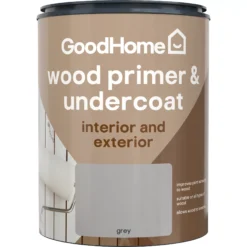 GoodHome Wood Grey Wood Primer & Undercoat, 750ml 5 GoodHome Wood Grey Wood Primer & Undercoat, 750ml -Rust-Oleum Shop goodhome wood grey wood primer undercoat 750ml5036581057220 02c