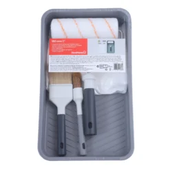 GoodHome Woven Polyester Medium Pile Decorating Set, 6 Pieces -Rust-Oleum Shop goodhome woven polyester medium pile decorating set 6 pieces5059340016658 08c