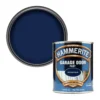 Hammerite Oxford Blue High Sheen Garage Door Paint, 750ml -Rust-Oleum Shop hammerite oxford blue high sheen garage door paint 750ml5011867034447 02c bq