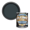 Hammerite Ultima Dark Grey Gloss Multi-surface Exterior Metal Paint, 750ml -Rust-Oleum Shop hammerite ultima dark grey gloss multi surface exterior metal paint 750ml5010212651889 02c bq