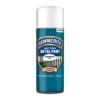 Hammerite White Hammered Effect Spray Paint, 400ml