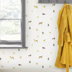 Joules Cream Harbour Dog Smooth Wallpaper -Rust-Oleum Shop joules cream harbour dog smooth wallpaper5011583526608 20i bq