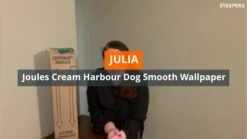 Joules Cream Harbour Dog Smooth Wallpaper -Rust-Oleum Shop joules cream harbour dog smooth wallpaper5011583526608 UGC en bq