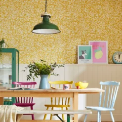 Joules Yellow Ditsy Floral Smooth Wallpaper -Rust-Oleum Shop joules yellow ditsy floral smooth wallpaper5011583526066 21i bq