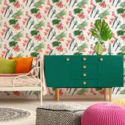 Julien MacDonald Utopia Pearl Trail Smooth Wallpaper -Rust-Oleum Shop julien macdonald utopia pearl trail smooth wallpaper5011583452112 01i BQ