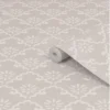 Laura Ashley Coralie Dove Grey Motif Smooth Wallpaper -Rust-Oleum Shop laura ashley coralie dove grey motif smooth wallpaper5011583524055 36c bq