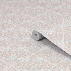 Laura Ashley Country Charm Grey Classical Smooth Wallpaper