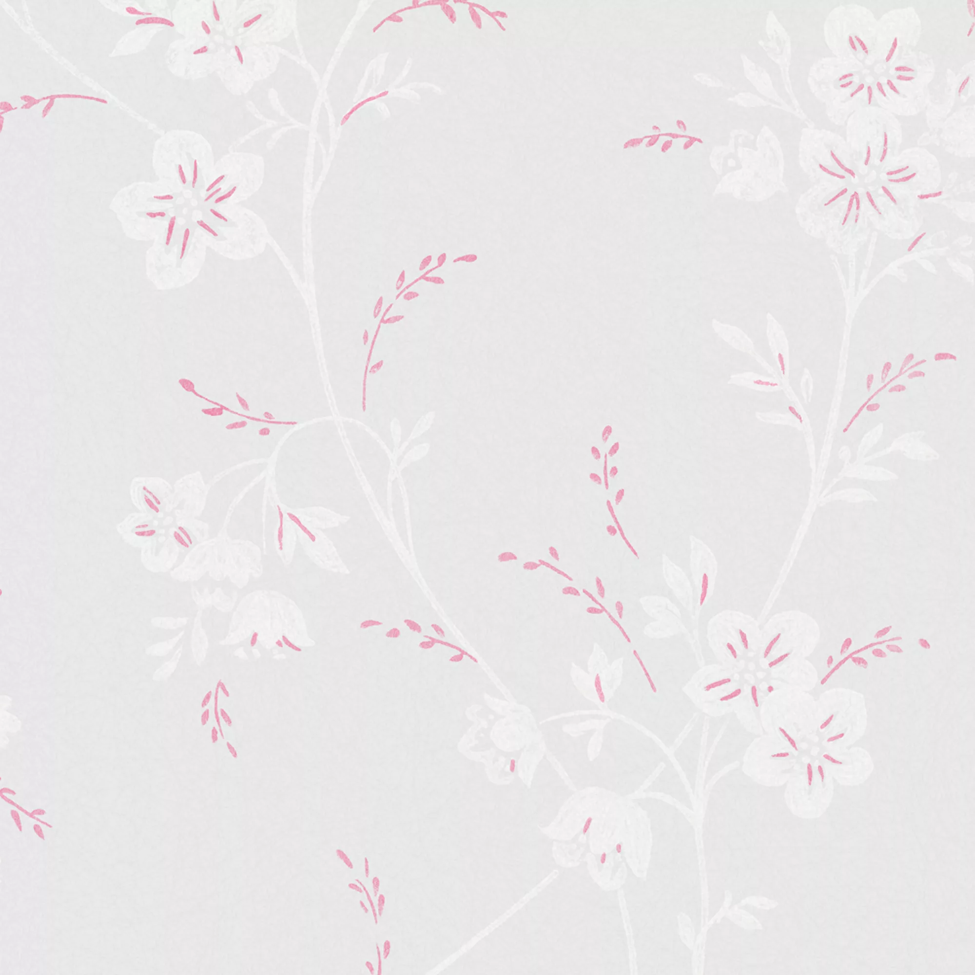 Laura Ashley Eva Sugared Grey Floral Smooth Wallpaper 6 Laura Ashley Eva Sugared Grey Floral Smooth Wallpaper - Image 4
