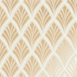 Laura Ashley Florin Geometric Gold Effect Smooth Wallpaper -Rust-Oleum Shop laura ashley florin geometric gold effect smooth wallpaper5011583467697 37c bq