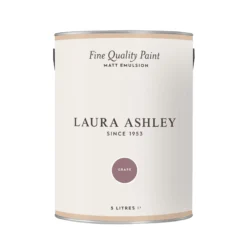 Laura Ashley Grape Matt Emulsion Paint, 5L -Rust-Oleum Shop laura ashley grape matt emulsion paint 5l5011583473377 08c bq