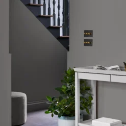 Laura Ashley Pale Charcoal Eggshell Emulsion Paint, 750ml -Rust-Oleum Shop laura ashley pale charcoal eggshell emulsion paint 750ml5011583473674 02i bq