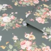 Laura Ashley Rosemore Fern Floral Smooth Wallpaper -Rust-Oleum Shop laura ashley rosemore fern floral smooth wallpaper5011583486445 36c bq