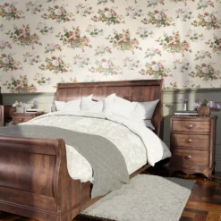 Laura Ashley Rosemore Pale Sable Floral Smooth Wallpaper -Rust-Oleum Shop laura ashley rosemore pale sable floral smooth wallpaper5011583486476 21i bq