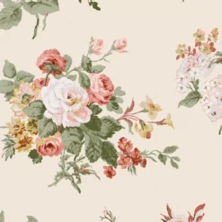 Laura Ashley Rosemore Pale Sable Floral Smooth Wallpaper -Rust-Oleum Shop laura ashley rosemore pale sable floral smooth wallpaper5011583486476 37c bq