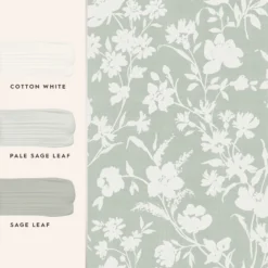Laura Ashley Rye Sage Floral Smooth Wallpaper 12 Laura Ashley Rye Sage Floral Smooth Wallpaper -Rust-Oleum Shop laura ashley rye sage floral smooth wallpaper5011583546149 03t bq