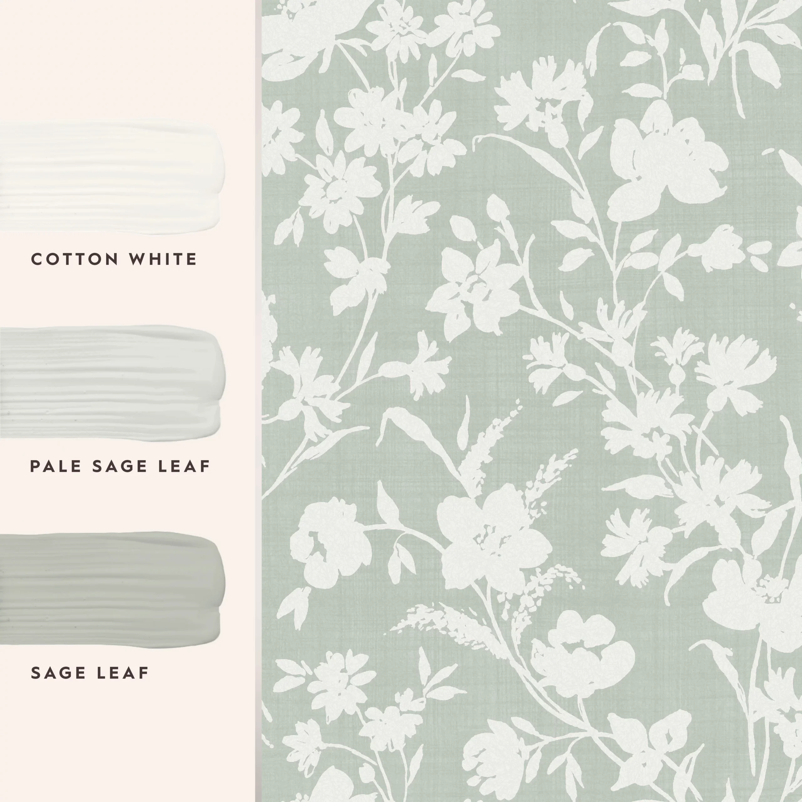 Laura Ashley Rye Sage Floral Smooth Wallpaper 6 Laura Ashley Rye Sage Floral Smooth Wallpaper - Image 4