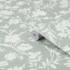 Laura Ashley Rye Sage Floral Smooth Wallpaper -Rust-Oleum Shop laura ashley rye sage floral smooth wallpaper5011583546149 36c bq